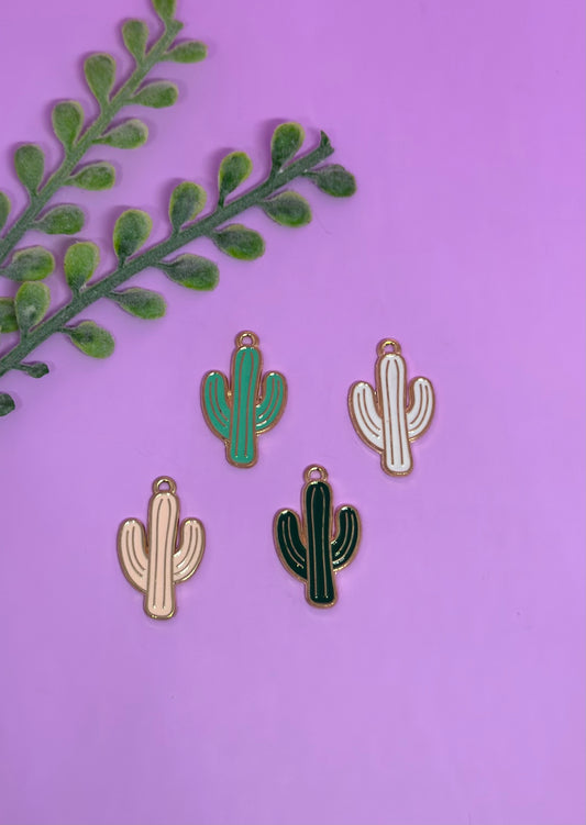 Cactus Collar Charm