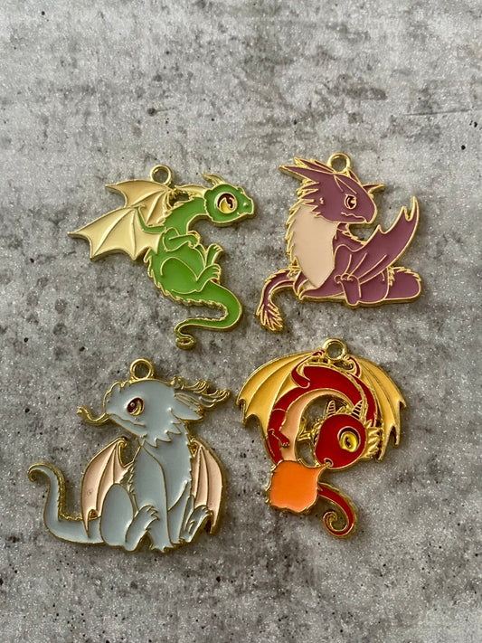 Dragon Collar Charm