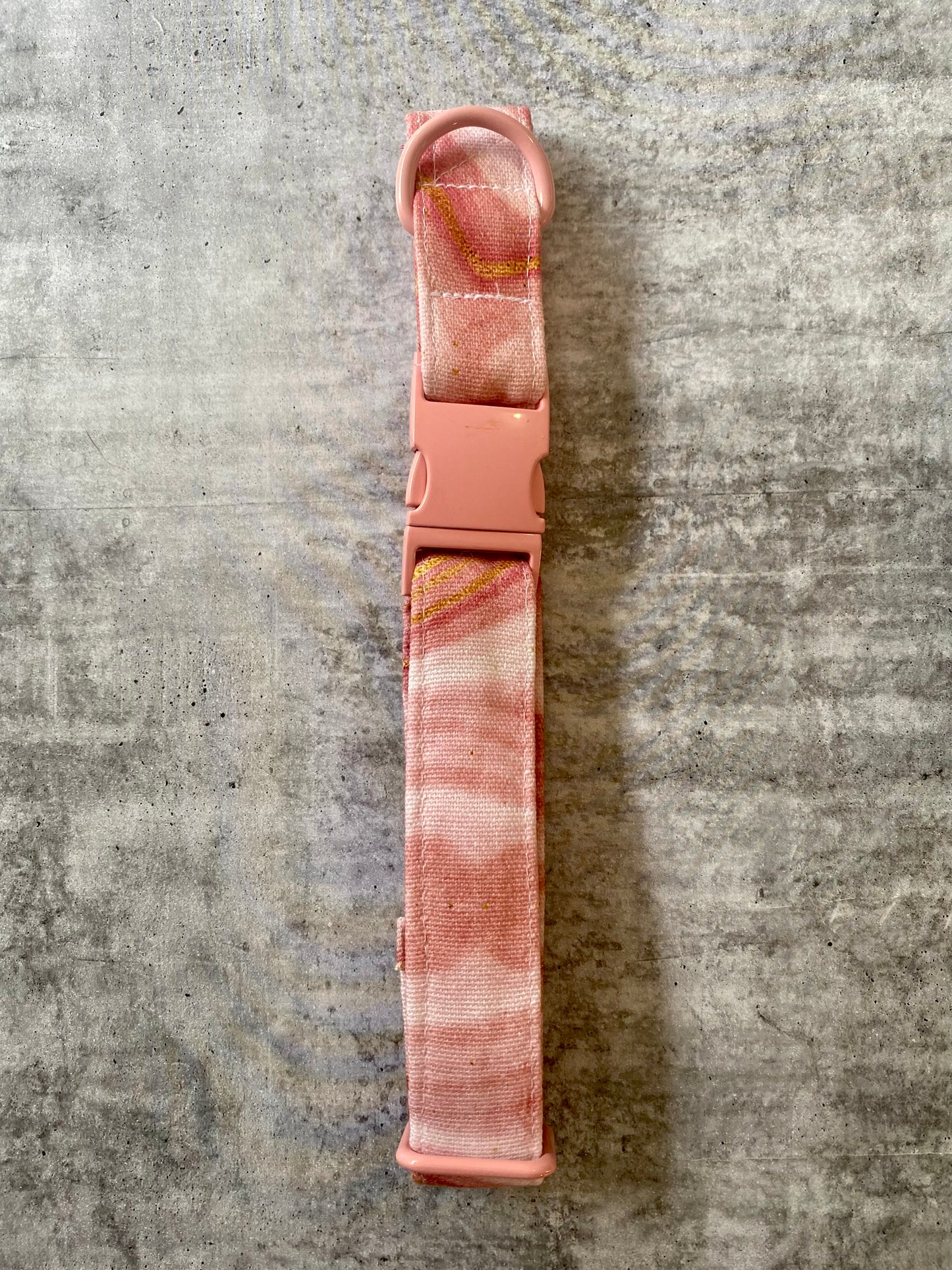 Pink Swirl Dog Collar