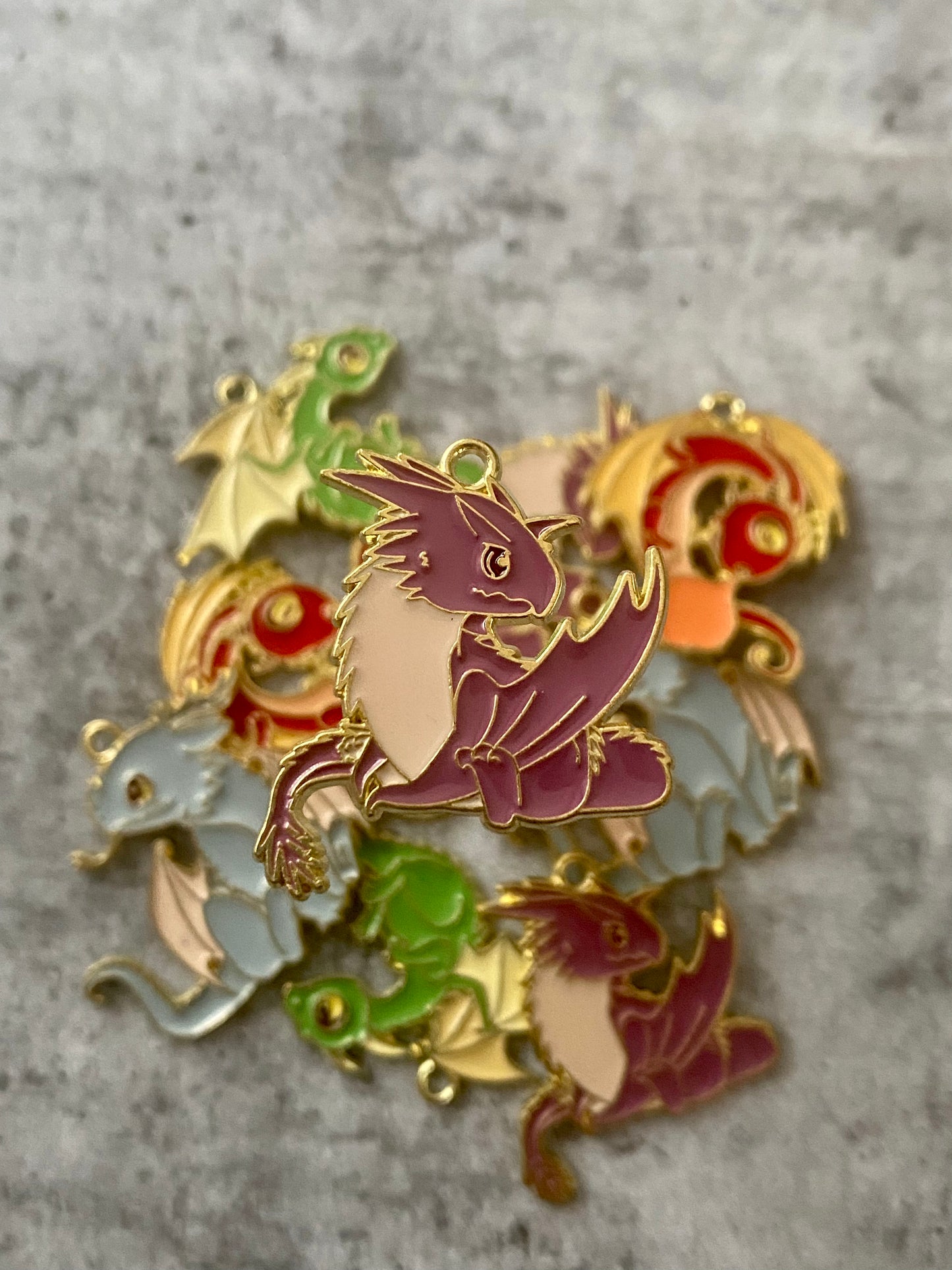 Dragon Collar Charm