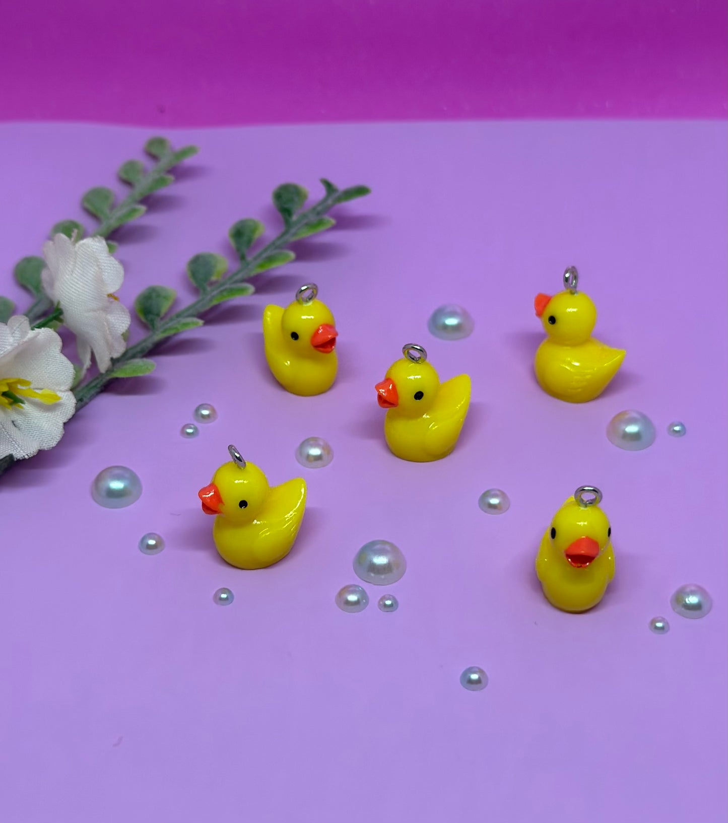 Rubber Ducky Collar Charm