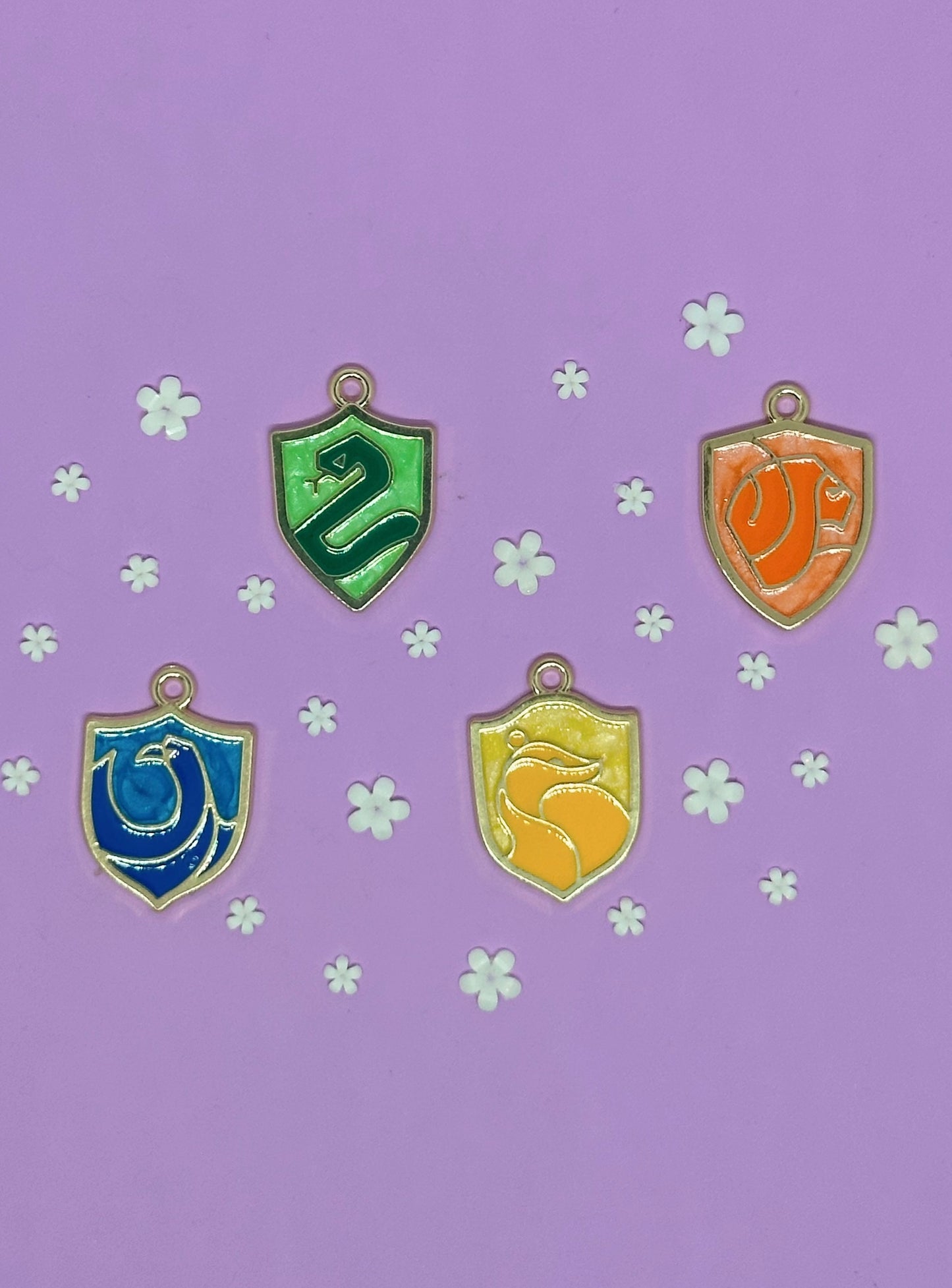 Hogwarts Houses Collar Charm