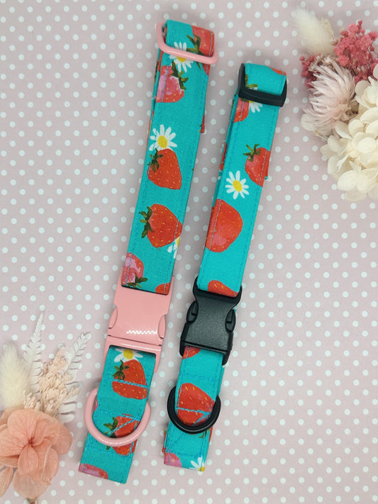 Strawberry Dog Collar