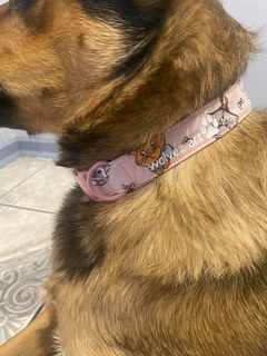 Pink Cat Dog Collar